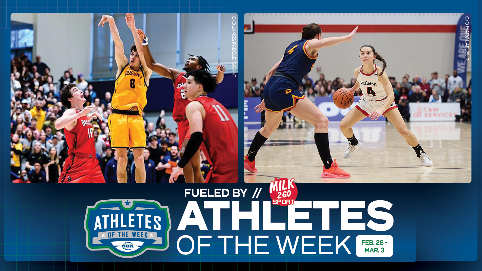 Pocrnic, Syllas named OUA athletes of the week