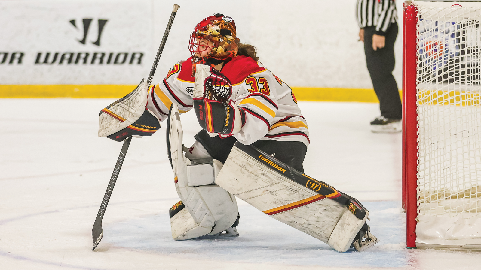 Guelph women's hockey goalie ready to make a save