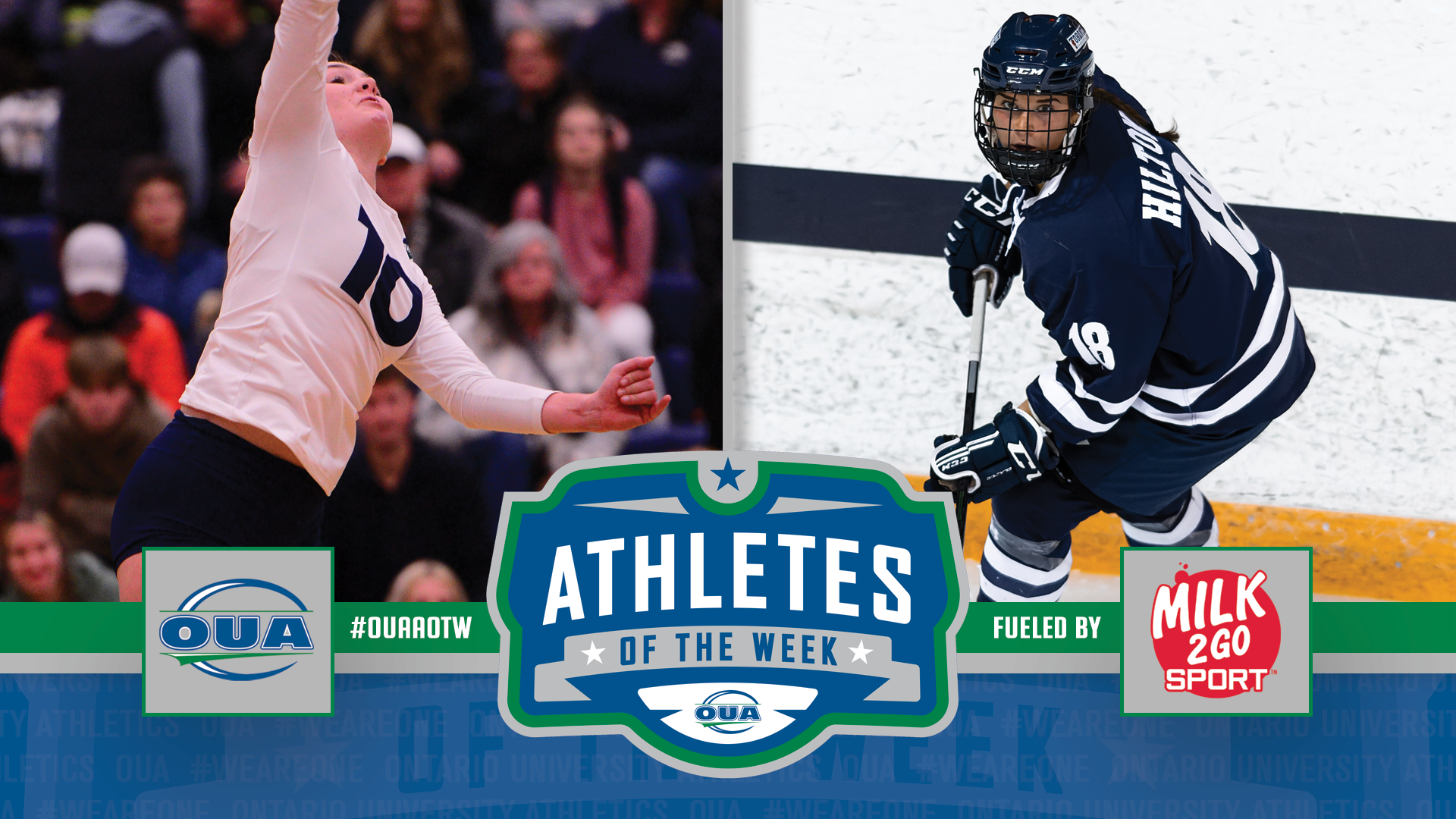 Raymond, Hilton named OUA athletes of the week