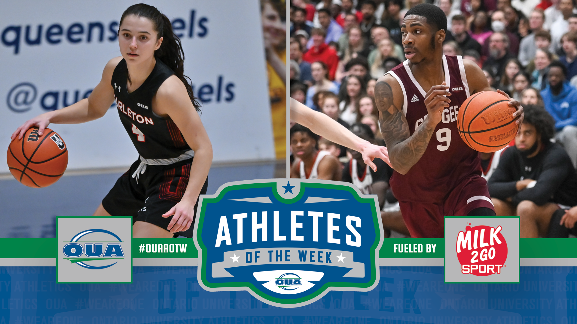 Pocrnic, Otoo named OUA athletes of the week