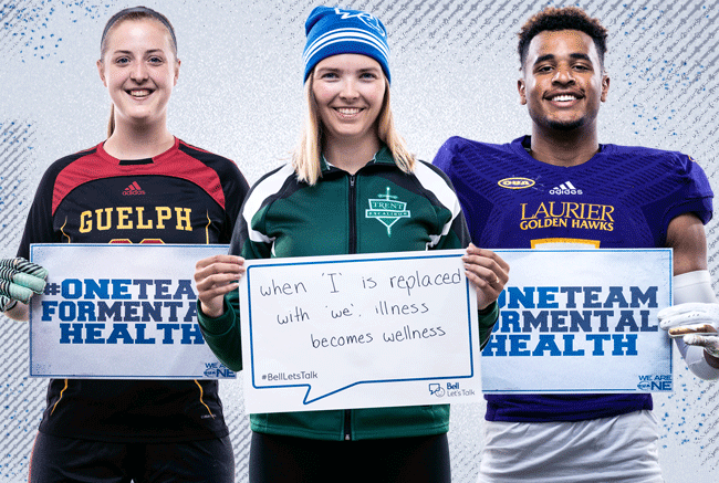Students at hundreds of Canadian universities and colleges leading the mental health conversation with Bell Let&rsquo;s Talk