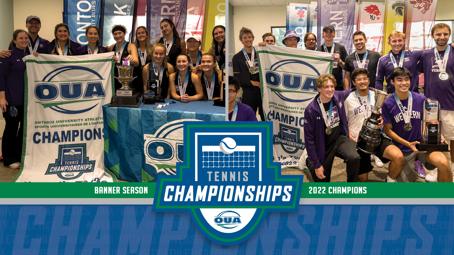 Banner Season: Mustangs start championship stretch with tennis banner sweep