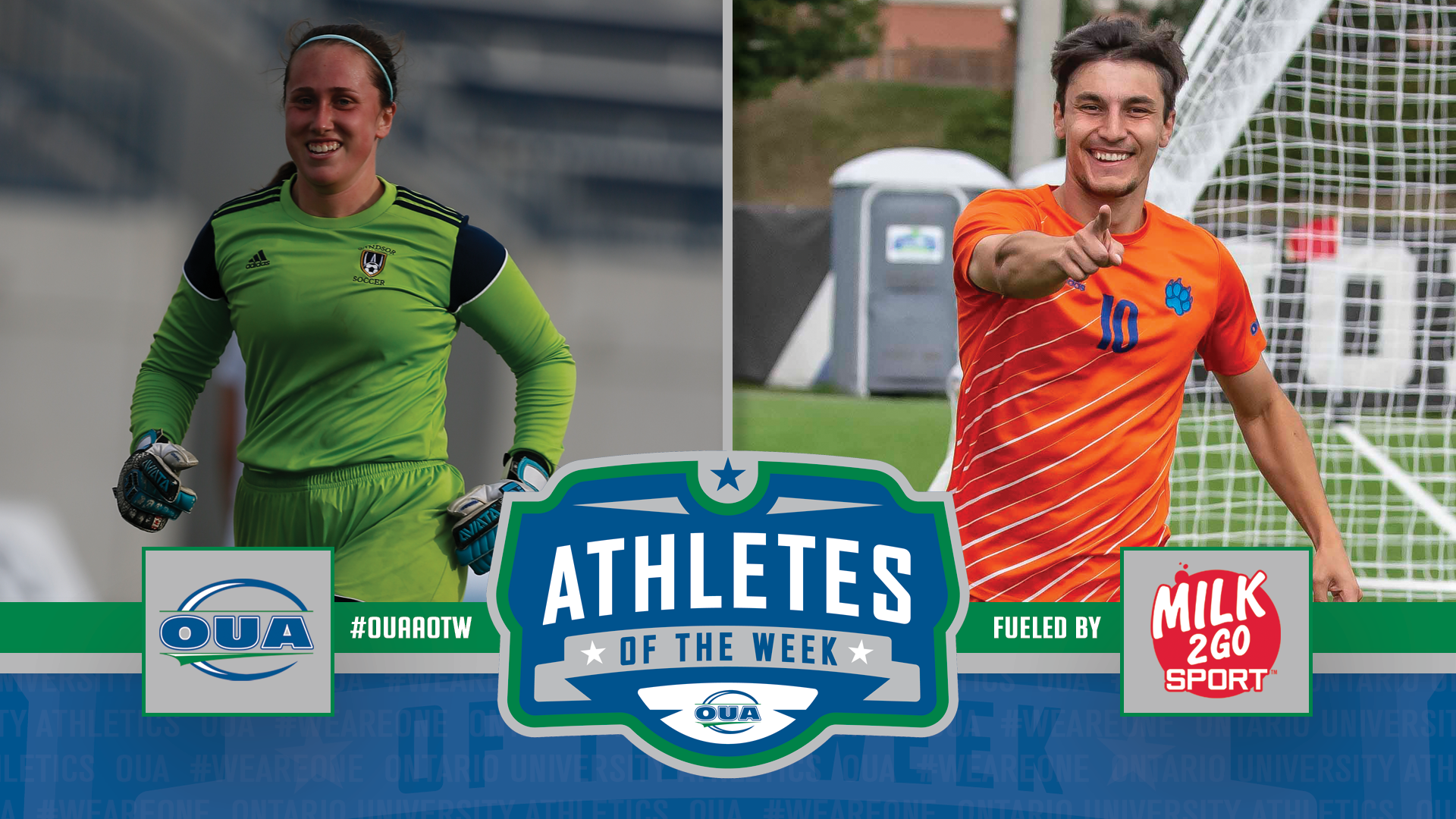 Gellner, Campoli named OUA athletes of the week