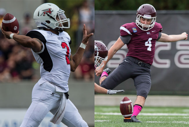 Gryphons Lindsey, Marauders Crapigna honoured as CIS Players of the Week