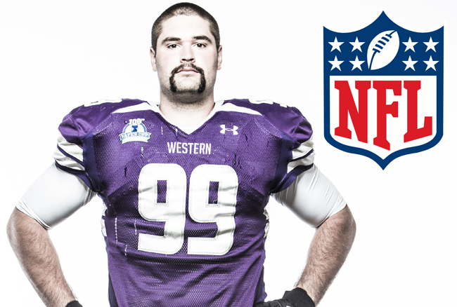 Western's Daryl Waud signs NFL contract with Washington