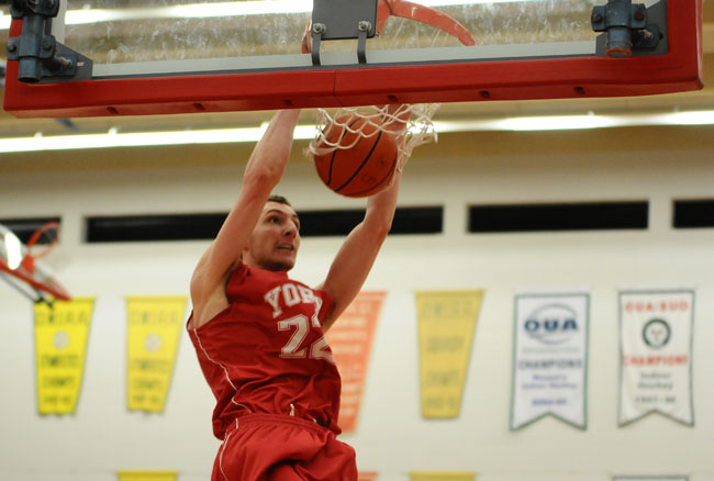 York's Tufegdzich name ArcelorMittal Dofasco CIS Male Athlete of the Week