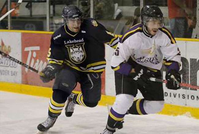 M-HOCKEY WEEKEND ROUNDUP: Thunderwolves beat Golden Hawks to clinch playoff spot