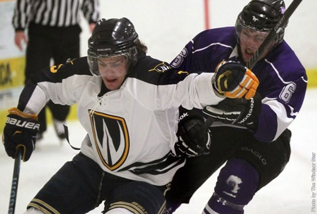 M-HOCKEY ROUNDUP: Mustangs upset No.6 Lancers on Rivalry Night