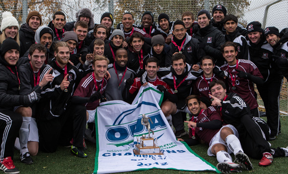 Marauders win OUA men's soccer title