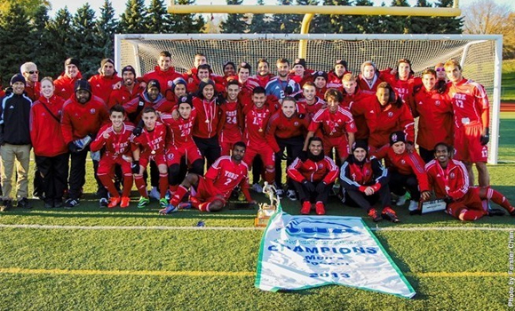 Lions crowned OUA men's soccer champions