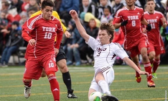 CIS menâ??s soccer championship: OUA champ Lions cruise past Saint Maryâ??s in opener