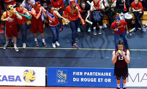 CIS men's volleyball championship: Rouge et Or defeat Marauders in CIS title match