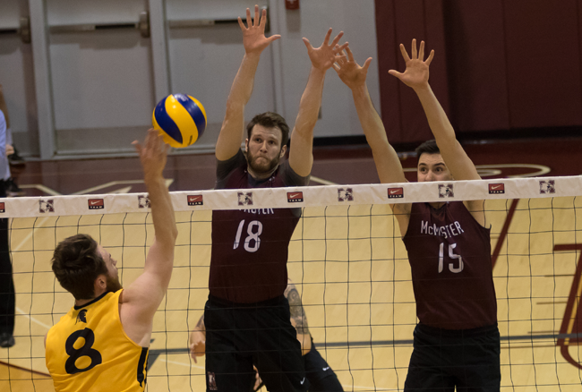 U SPORTS FOG Men&rsquo;s Volleyball Championship: McMaster ranked No. 5, Waterloo No. 8