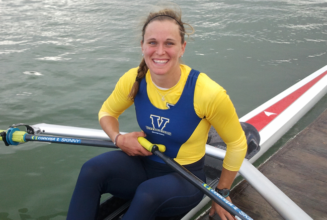 Day 1: Former Voyageur  Zeeman advances to single sculls quarter-finals