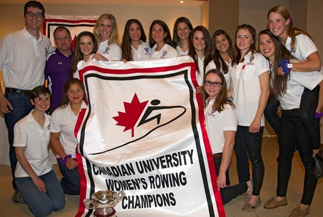Mustangs women win second straight Canadian University Rowing Championship