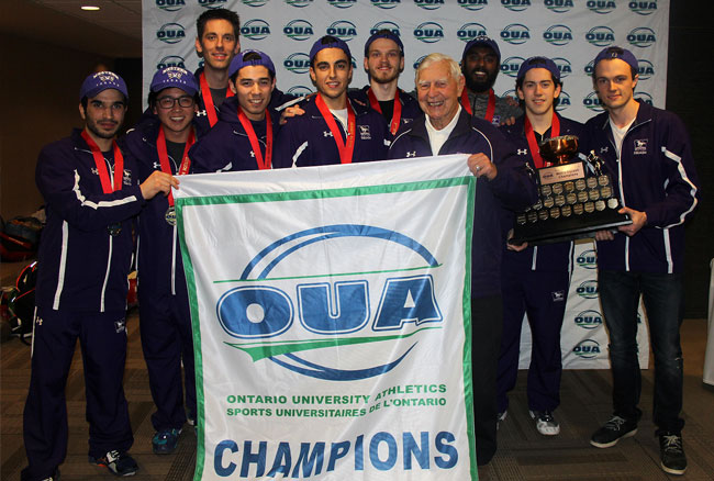 Western men and Queen's women crowned 2016 OUA Squash Champions