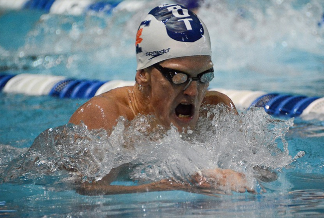 SWIMMING ROUNDUP: Varsity Blues defeat rival Mustangs in Dual Meet action