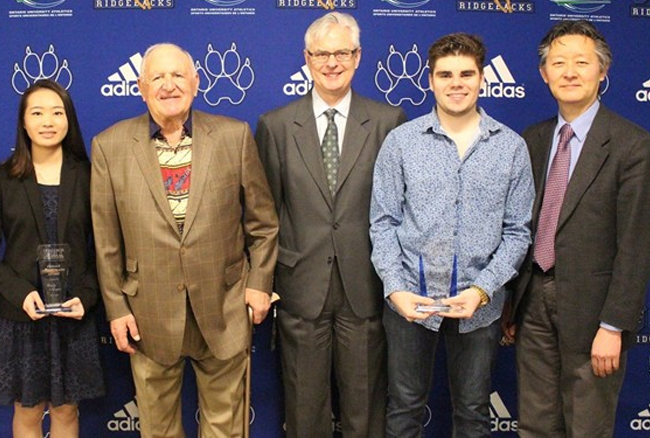 UOIT athletic department recognizes program-high 47 academic award winners