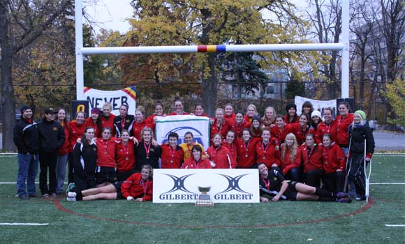 Gryphons edge Gaels to win fifth straight OUA women's rugby banner